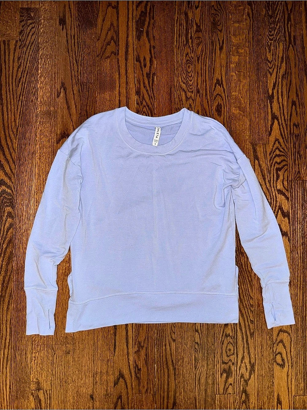 Athleta Coaster Luxe Sweatshirt Crewneck Purple Small